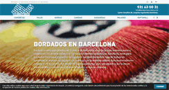 Desktop Screenshot of bordadosbarcelona.com
